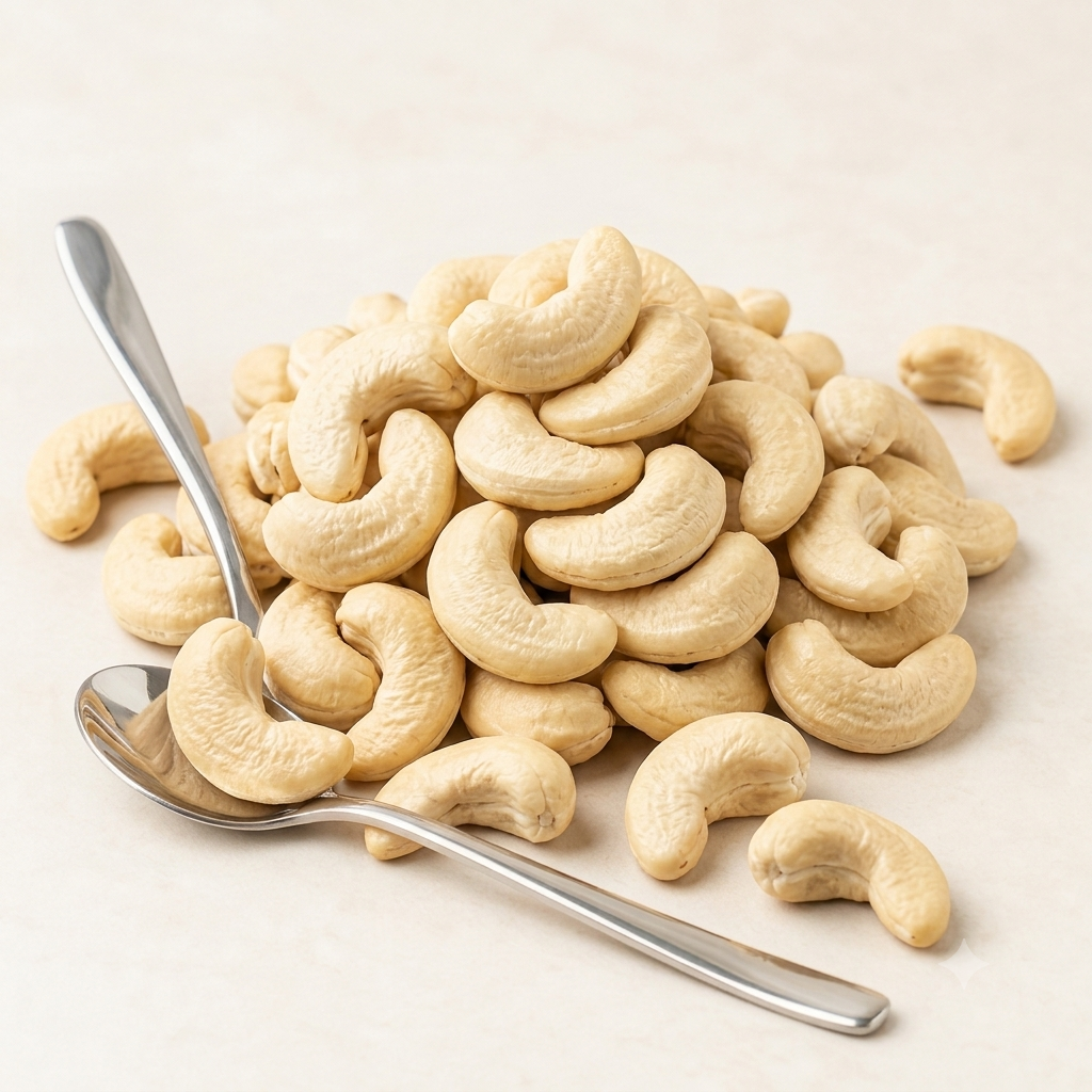 Premium Whole W320 Grade Cashew Nuts – 250g | Fresh & Crunchy Kaju