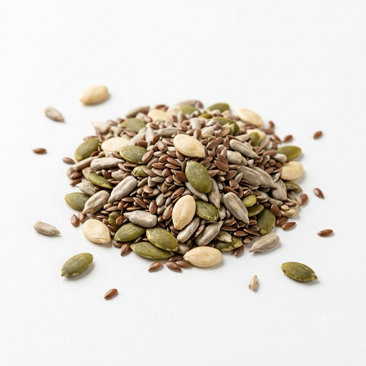 Premium Mixed Seeds – 250g | Flax, Sunflower, Pumpkin & Watermelon Seeds